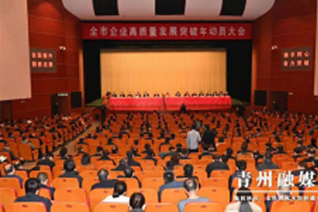 公司喜獲青州市&ldquo;**發(fā)展?jié)摿ζ髽I(yè)&rdquo; 助推青州經(jīng)濟**發(fā)展