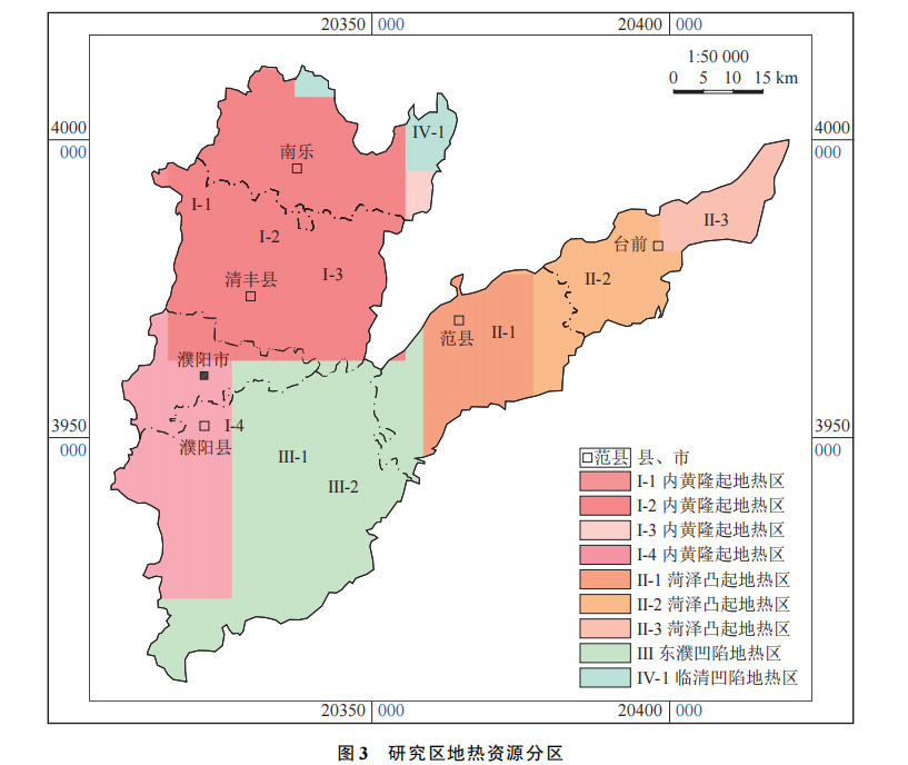 河南省濮陽(yáng)市中深層地?zé)岬刭|(zhì)特征、資源儲(chǔ)量及開發(fā)利用適宜性評(píng)價(jià)-地大熱能